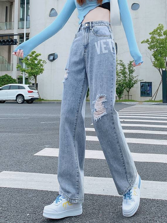 women-jeans
-Ripped-Straight-Leg-Jeans-937
