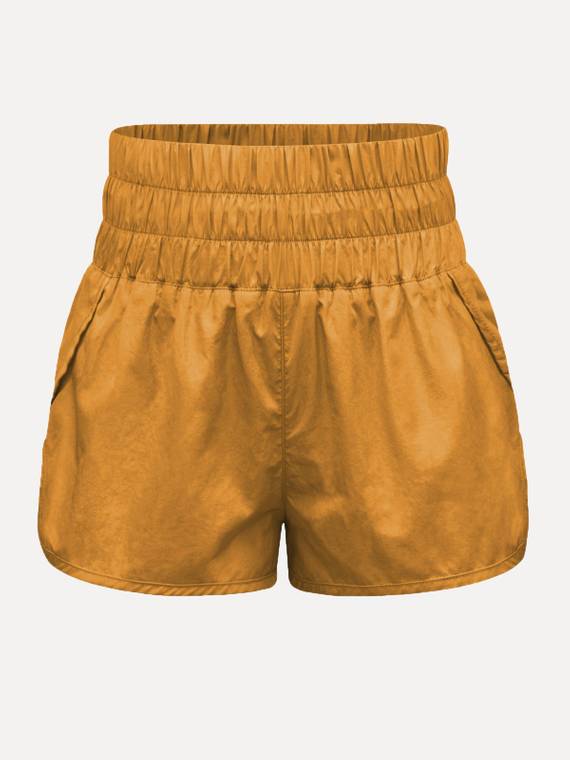 women-shorts-Ruched-Wide-leg-Shorts-3639