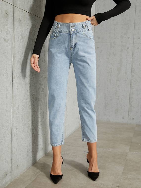 women-jeans
-Button-Straight-Leg-Jeans-1123