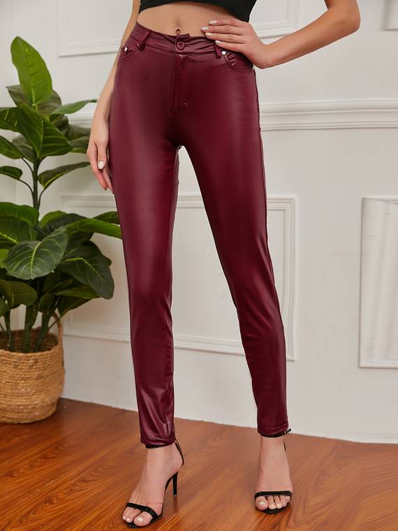 women-pants-Button-Skinny-Pants-2712