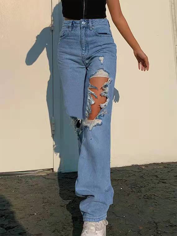 women-jeans
-Ripped-Straight-Leg-Jeans-792
