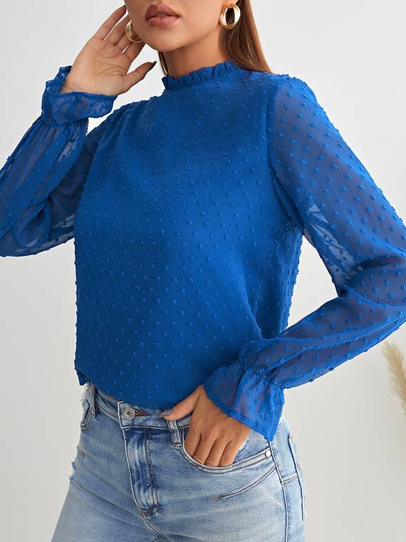 women-tops-Skin-Taxture-Pullover-Blouse-227