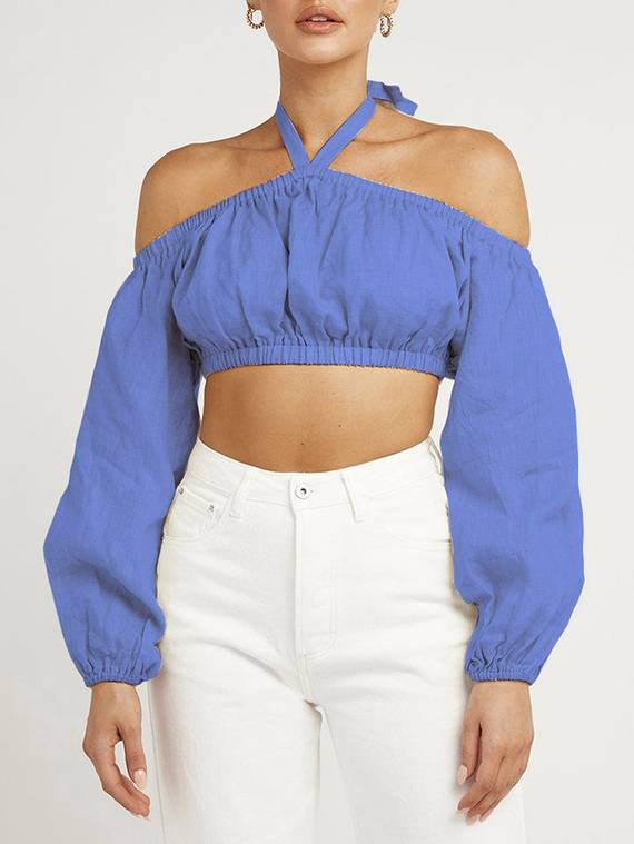 women-tops-Knot-Pullover-Blouse-175