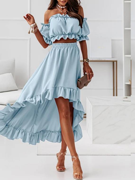 women-two-pieces-dresses-Ruffle-Hem-Skirt-Two-Piece-Outfits-pack-of-2-5212