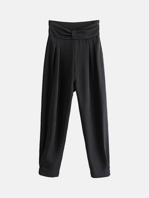 women-pants-Ruched-Tapered/Carrot-Pants-2745