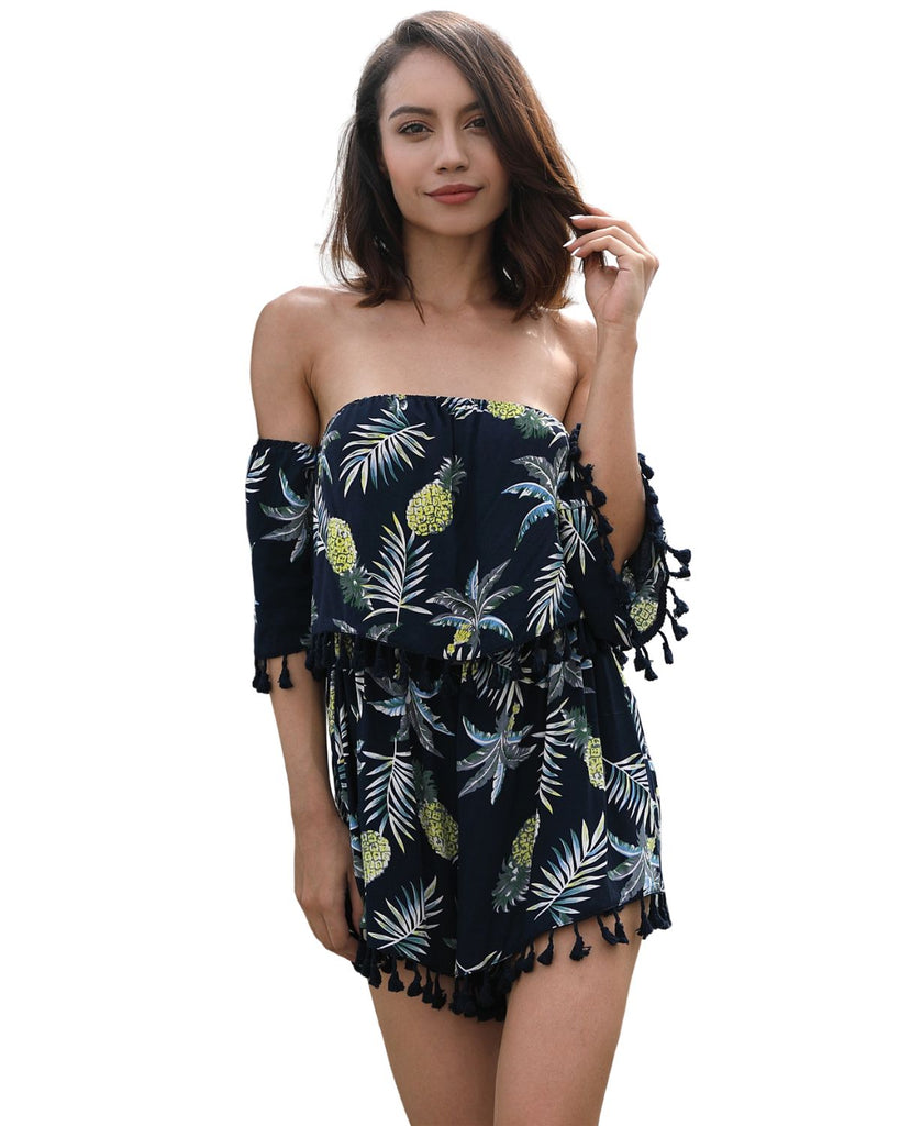 Polyester Printed Jumpsuit