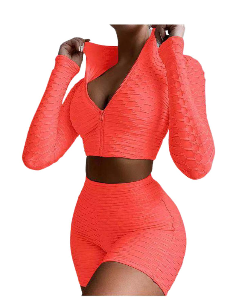 Polyester Colorblock Geometry Two Piece Dress