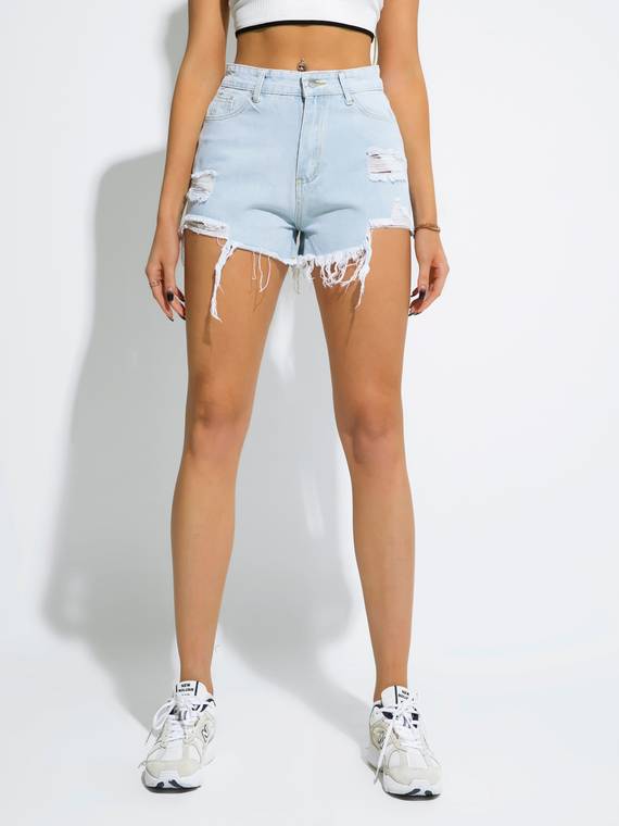 women-shorts-Raw-Hem-Straight-Leg-Shorts-3592