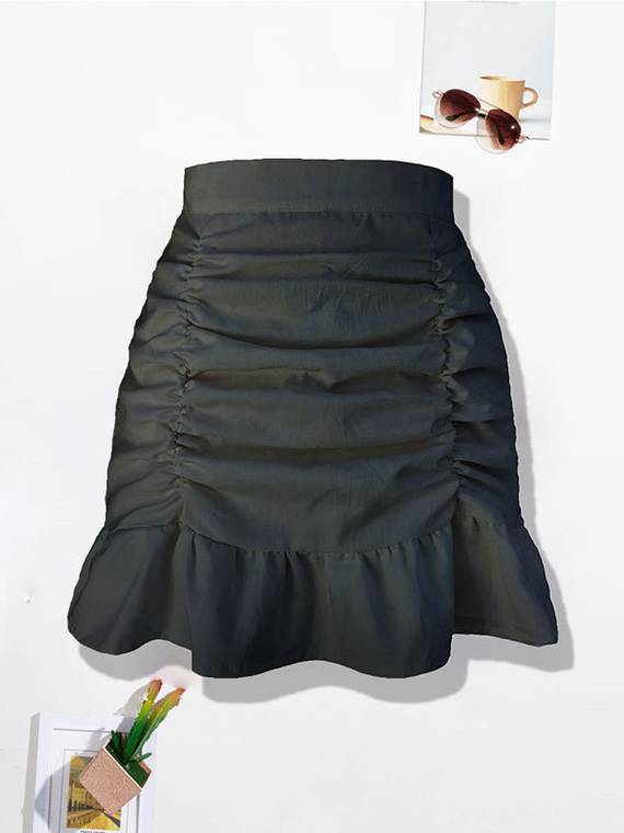 women-skirts-Ruched-A-Line-Skirt-3760