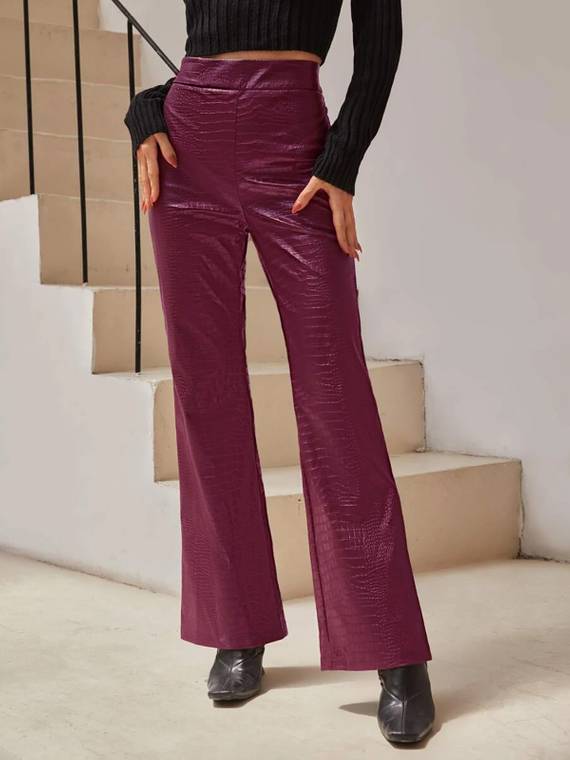 women-pants-Fleece-Lined-Flare-Leg-Pants-2921