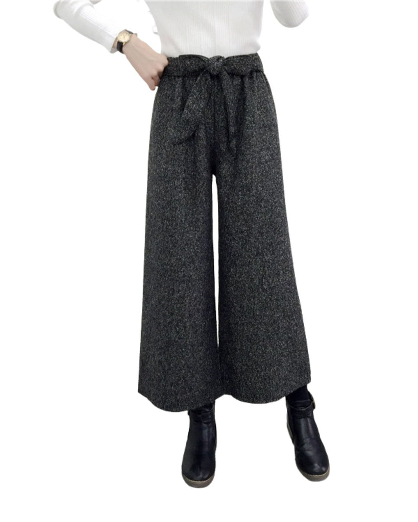 Polyester High Waist Trousers Pant
