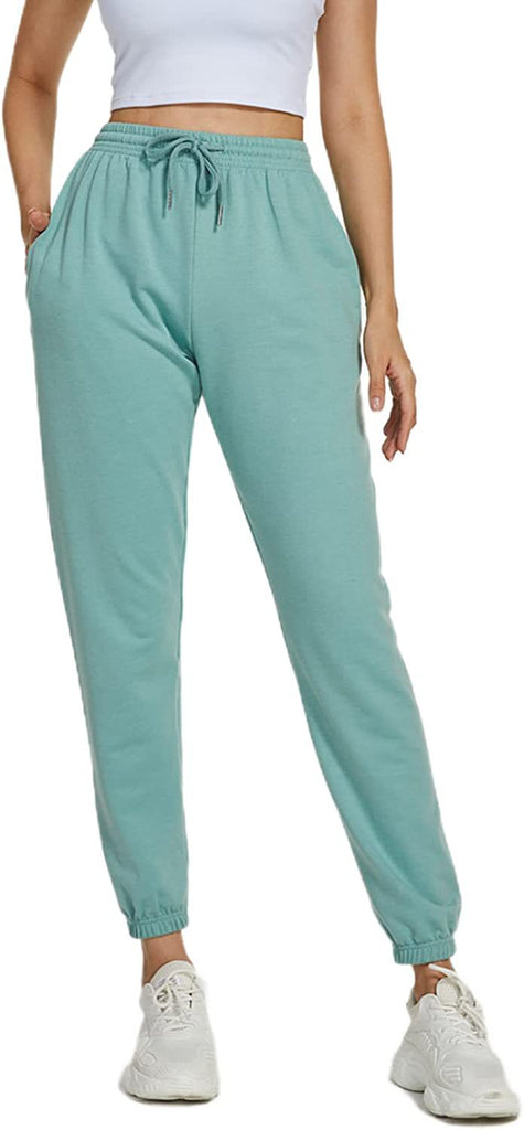 Cotton Solid Casual High Waist Trouser