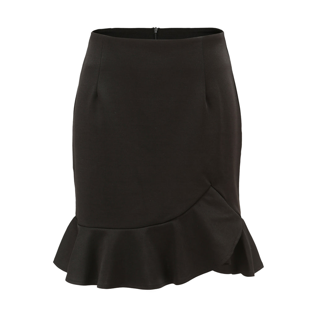 Polyester Solid Skirt