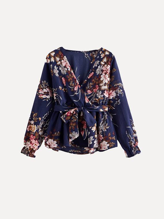 women-tops-Patchwork-Pullover-Blouse-393