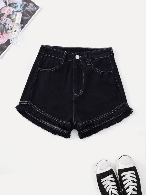 women-shorts-Contrast-Stitch-Wide-Leg-Shorts-3440