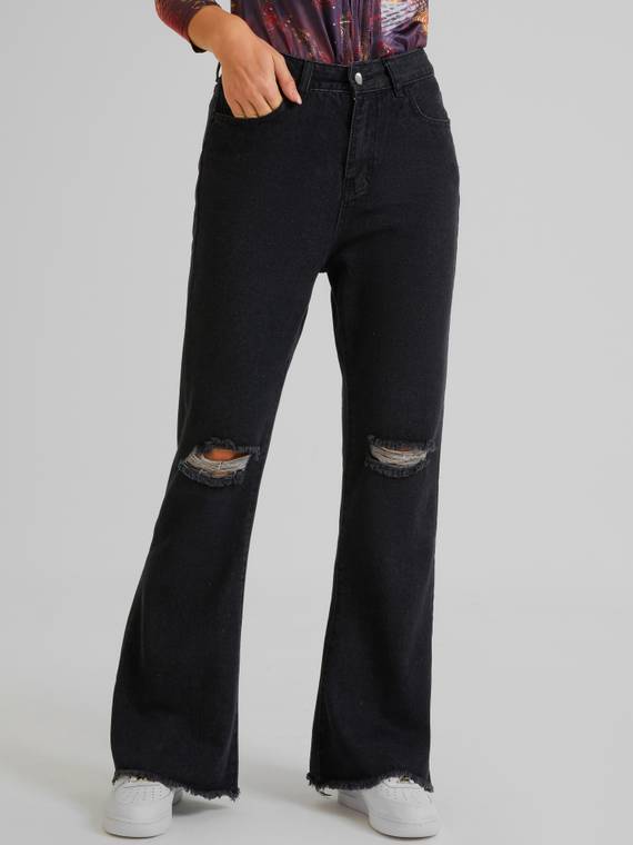 women-jeans
-Ripped-Flare-Leg-Jeans-1149