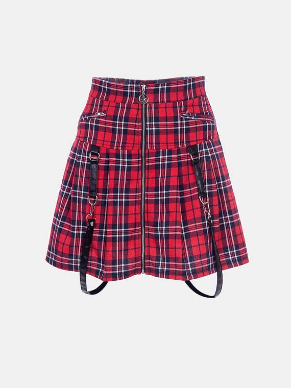 women-skirts-Zipper-A-Line-Skirt-3809