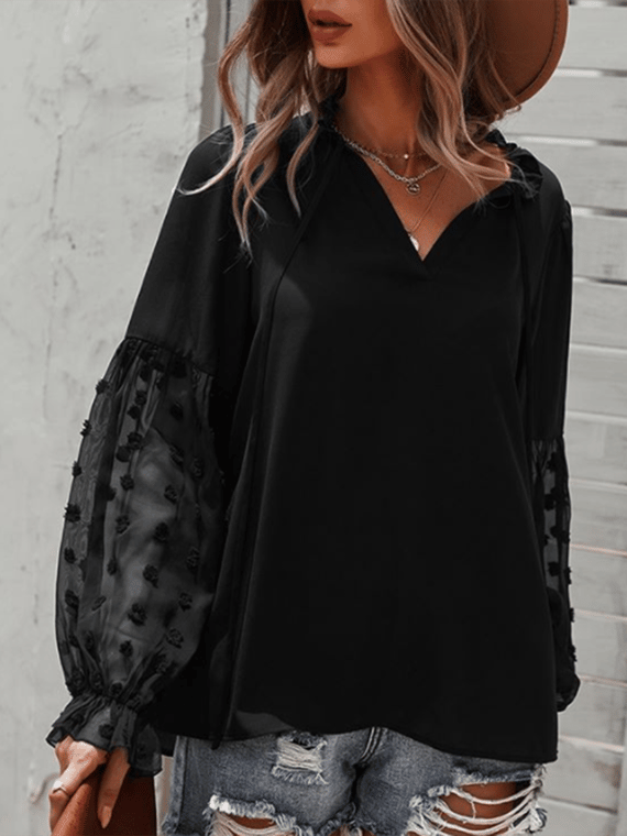 women-tops-Knot-Pullover-Blouse-468