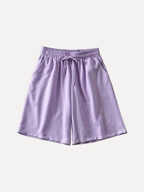 women-shorts-Drawstring-Wide-leg-Shorts-3551