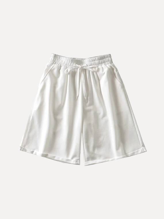 women-shorts-Drawstring-Wide-leg-Shorts-3551
