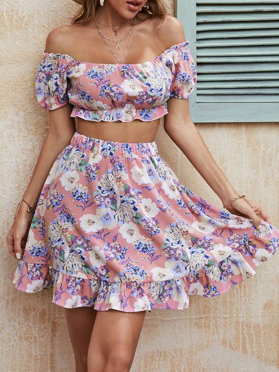 women-two-pieces-dresses-Ruffle-Skirt-Two-Piece-Outfits-pack-of-2-5486